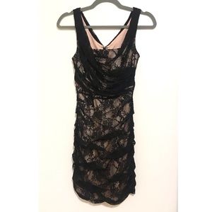 Express Light pink/lace dress Sz 0